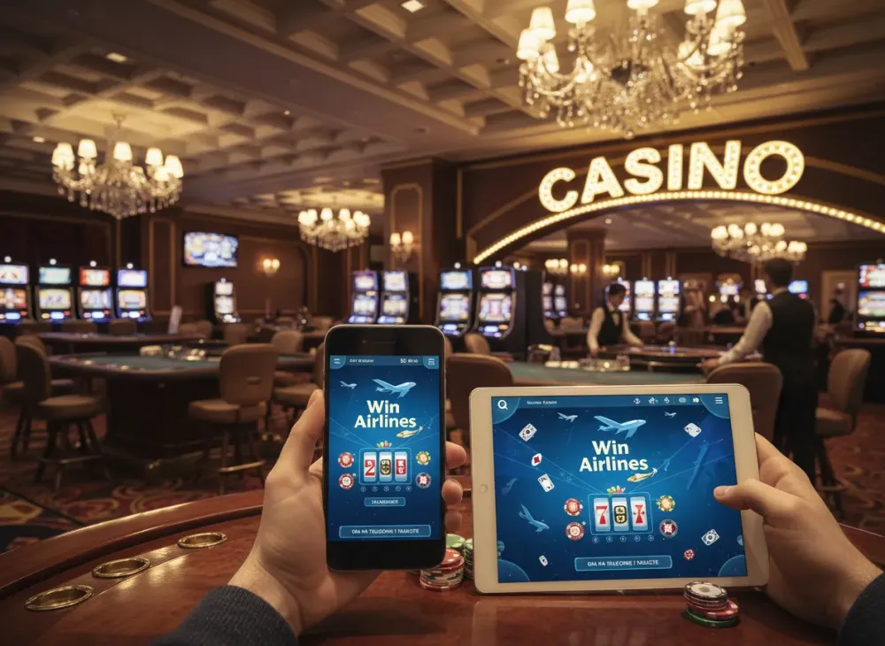 Win Airlines app – gra na telefonie i tablecie